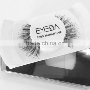 Full hand made eyelash human hair high quality human hair eyelash extensions reusable                        
                                                                                Supplier's Choice