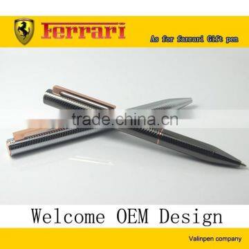 2015 New Design Nice ball pen & Roller pen Metal pen set with your logo