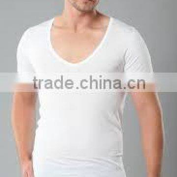 Deep O Neck Men Tshirt