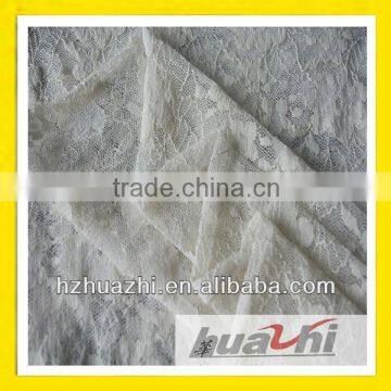 white flower lace fabric hangzhou textile