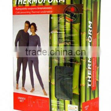 BAMBOO WINTER THERMAL UNISEX UNDERWEAR SET