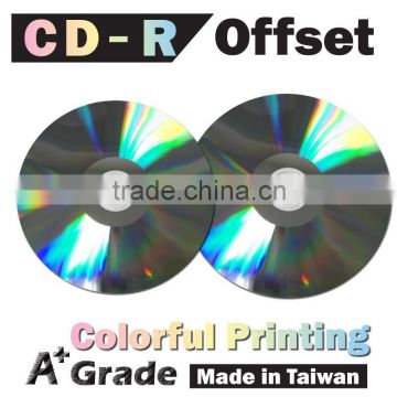 Taiwan A+ Blank CD wholesale, OFFSET CD-R, print material 700MB