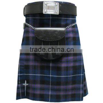 Scottish Pride Of Scotland Casual Tartan Kilt Made Of Fine Quality Tartan Material