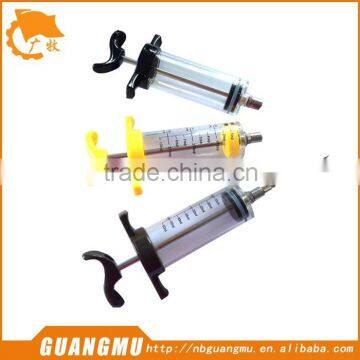 top quality saline meat injector brine injector / saline injector machine meat injector 2 oz plastic