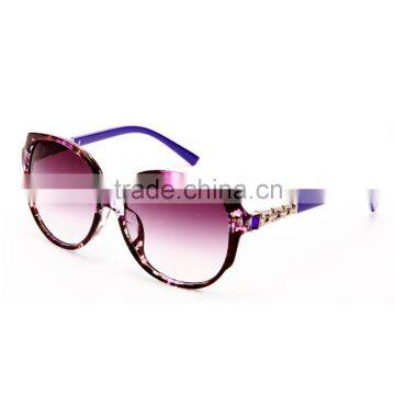 Fashion Butterfly Shaped Ladies Plastic Sunglasses