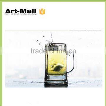 New arrival factory directly selling food grade glass cup drinking custom glassware manufacturer