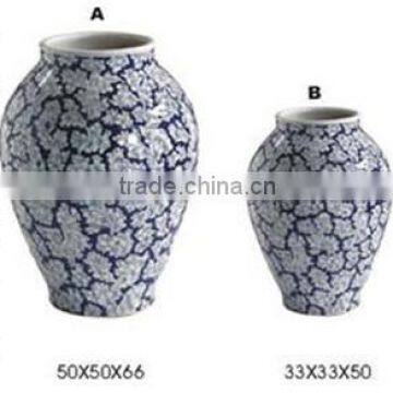 Chinese antique painted porcelain pot Lw004b