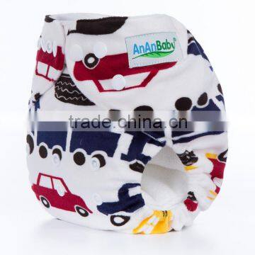 Made in china washable cotton all in one cloth diapers