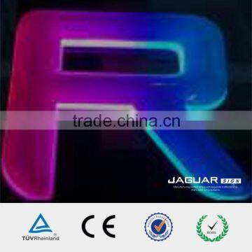 mobile acrylic led scrolling programmable letter sign board