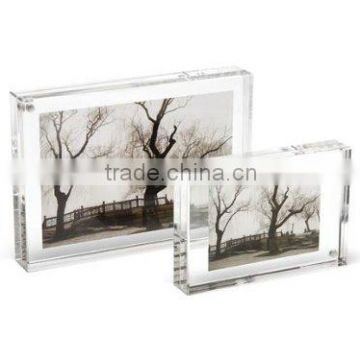 Original custom acrylic frameless picture photo frame