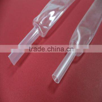 hot sale 40mm 2:1 12mm clear polyolefin material heat shrink sleeve china supplier