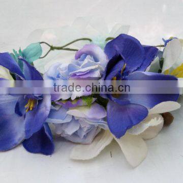 Wholesale Fashion Tiara Flower Crown Headband Women Wedding Hair Crown Handband Girls photo-2