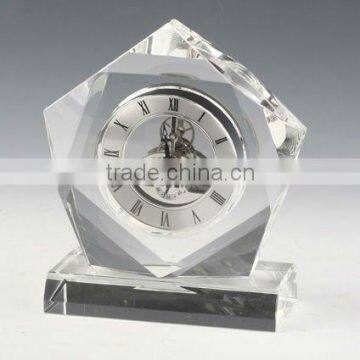 Fashion crystal clock for decoration