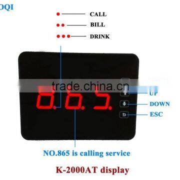 Restaurant Transmitter and Receiver Wireless Pager System K-2000AT+H3 photo-4