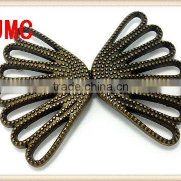 A High-end Buckle Rhinestone Buckle Diamond Mink photo-2