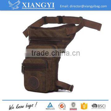 Canvas Leg Bag Hip Drop Tactical Military Waist Fanny Rider