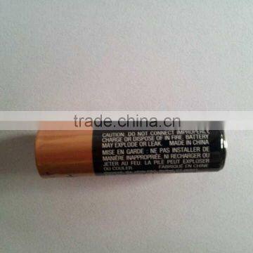 AA alkaline battery OEM for duracel