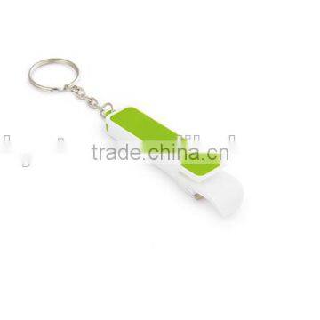 Made of durable Plastic Keychain bottle opener for opening bottles and Cans of soda & bottle opener