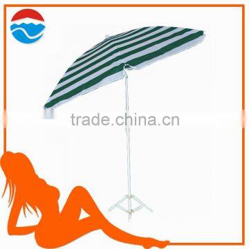 170CM*6K Stripe Wholesale Polyester Fabric Beach Umbrella