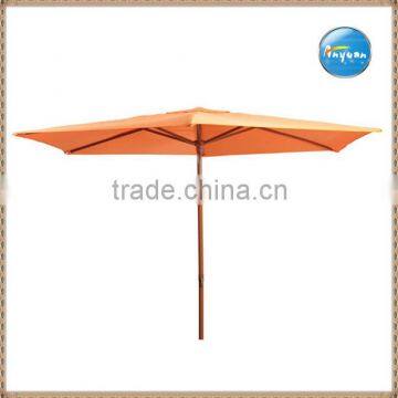 8FT Polyester Convenient Carrying Sleeve Portable Patio Garden outdoor Umbrella,Dark Orange