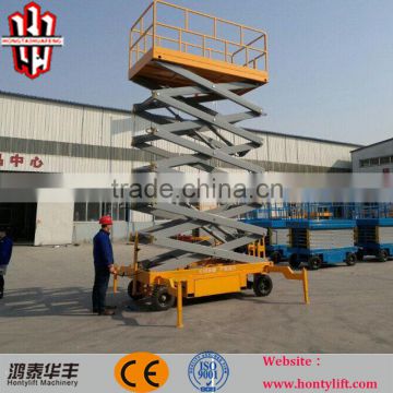 6m mobile scissor lift platform mini scissor lift table