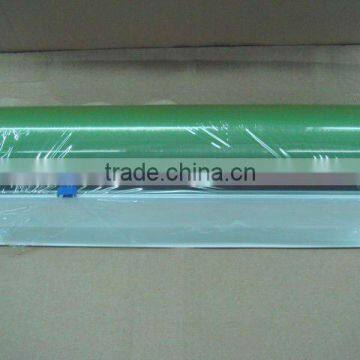 Metal dispenser for cling film or aluminum foil