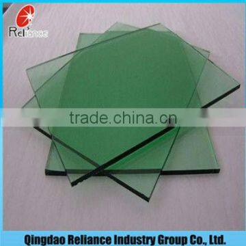 dark green tinted float glass/bronze float glass