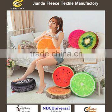 New Creative 3D Summer Fruit PP Cotton Office Chair Back Cushion Sofa Throw Pillow New NVIE