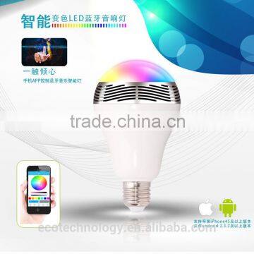 Smart Mobilephone Controled Bluetooth LED Bulb Speaker BL05