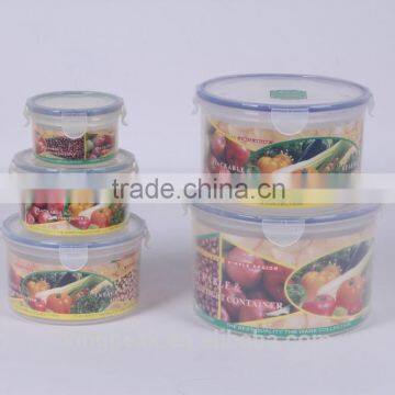 2015 Hot Sale Plastic food storage container/plastic food container/airtight food container/Bento Lunch box