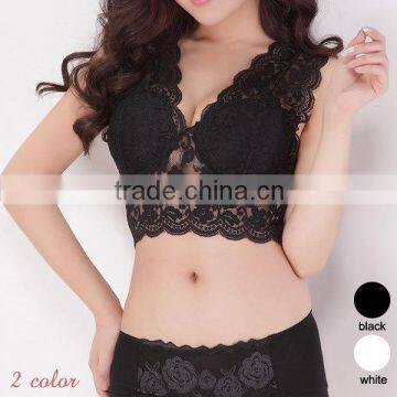 Wholesale Comfortable Wear Ladies Camisole, Deep V Lace Short Camisoles, Camisole With Built In Bra