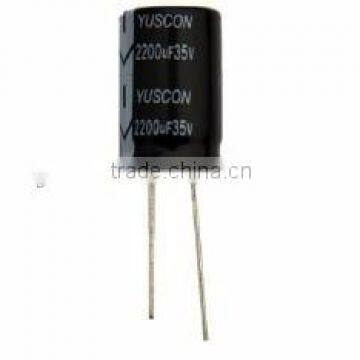 6.3 v-100v aluminum electrolytic capacitors