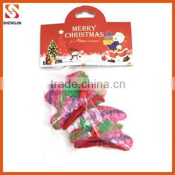 christmas santa hat decorative christmas hair bows