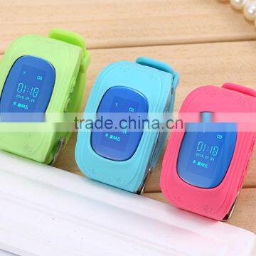 Color Display Color and White,Blue,Red,Black,Green,Yellow,Pink,Purple,Silver,Gray,Brown Color Q50 children GPS smart watch