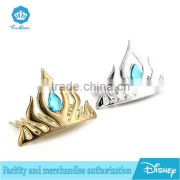 8cm hot selling environmental plastic crystal frozen princess Elsa Anna crown