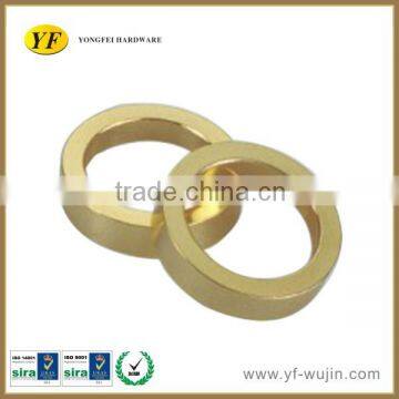 brass knurling threaded ring bushing