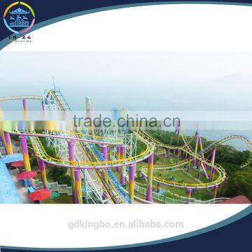 big park rides 24-seat large three-ring roller coaster