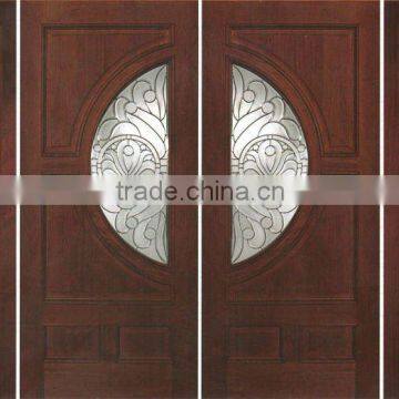 Main Door Designs Double Door With Side Lites DJ-S9457MST-2