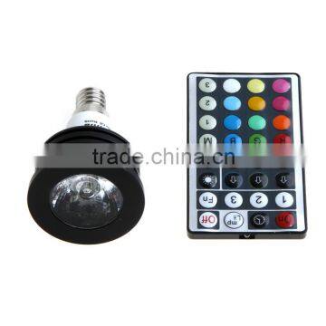 With Remote Control Controller Colorful LED RGB 4W E14 Light LED Bulb Lamp Spotlight Over 2million Colors & 120Levels Brightness