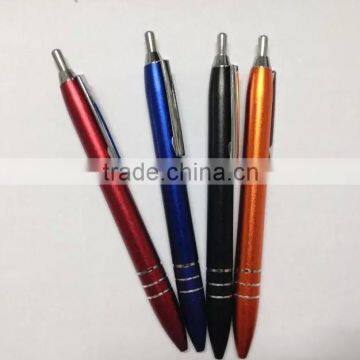 Newest high quality promotional banner pen with pull out paper, advertising banner pen, retractable banenr pen