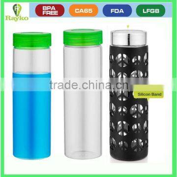 500ml glass bottle with peace band