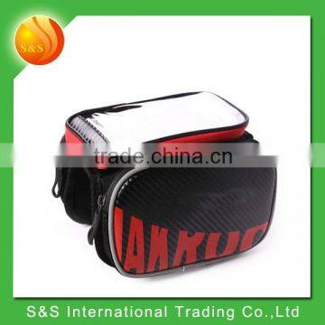 Hiking Bicycle Saddle Accessories Bag With Cell Phone Bag photo-6