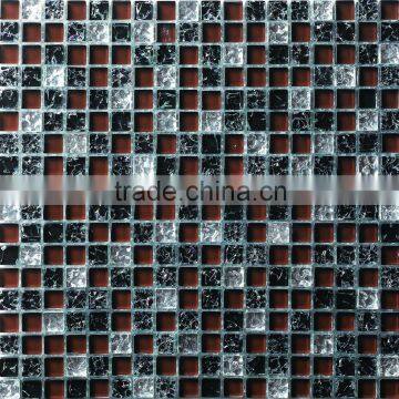 China Manufacturing Swimming Pool Tile Crystal Glass Mosaic Supplier's Choice