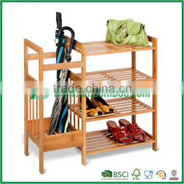 indoor wooden shoe racks with umbrella stand