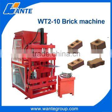 WANTE MACHINERY Quality Assured Brick Machine WT1-10 Portable Brick Making Machine photo-2
