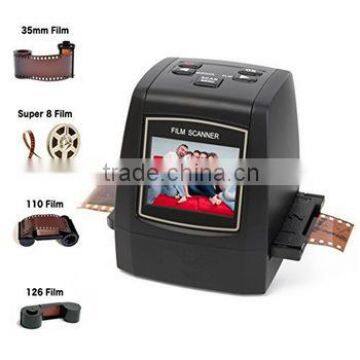14mp cmos sensor 35mm film scanner with color display