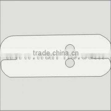 TRANSPARENT PLASTIC COLLAR STAY W071-1004