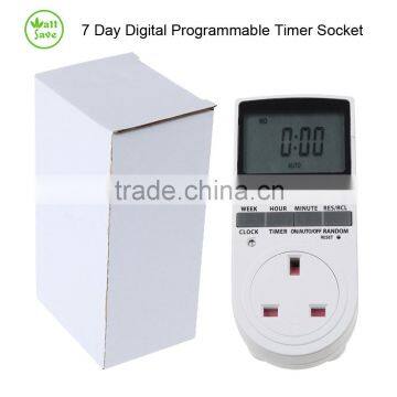 Electronic Programmable Digital Timer Switch UK Plug 13A 2900W photo-2