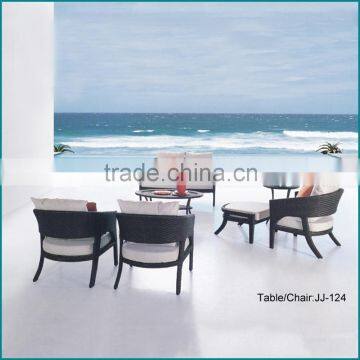 Rattan nest chair round outdoor sofa furniture JJ-124TC