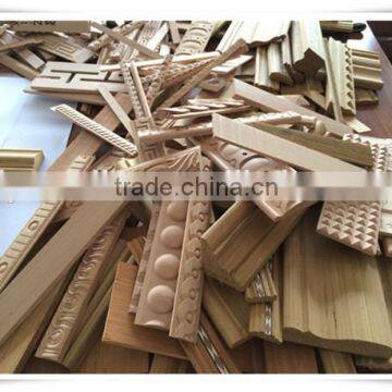 Decorative Casing Wood Wall Trim Primed Base Shoes Moulding Craft Wood Decorative Moulding photo-2